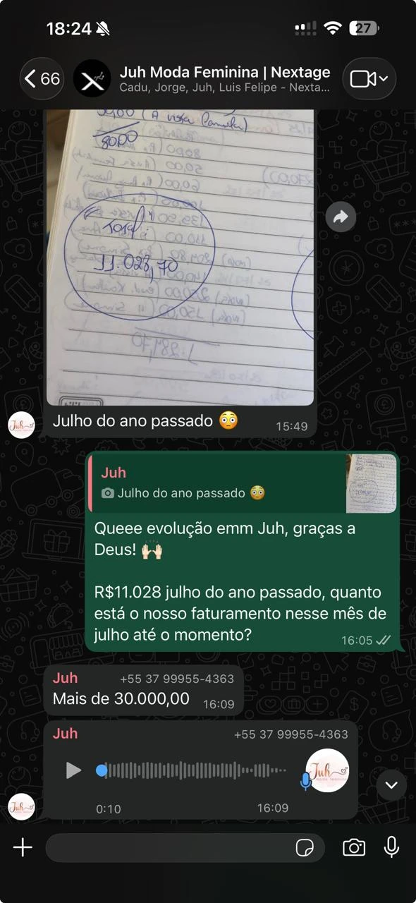 Resultado de cliente Nextage